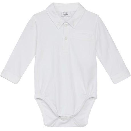 Hust & Claire Baby White Basil Skjorte Body