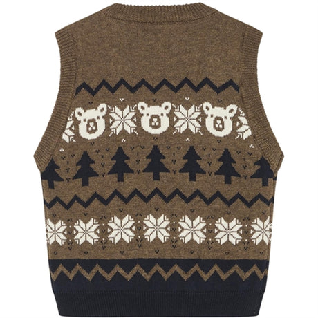 Hust & Claire Baby Cub Brown Perrie Vest