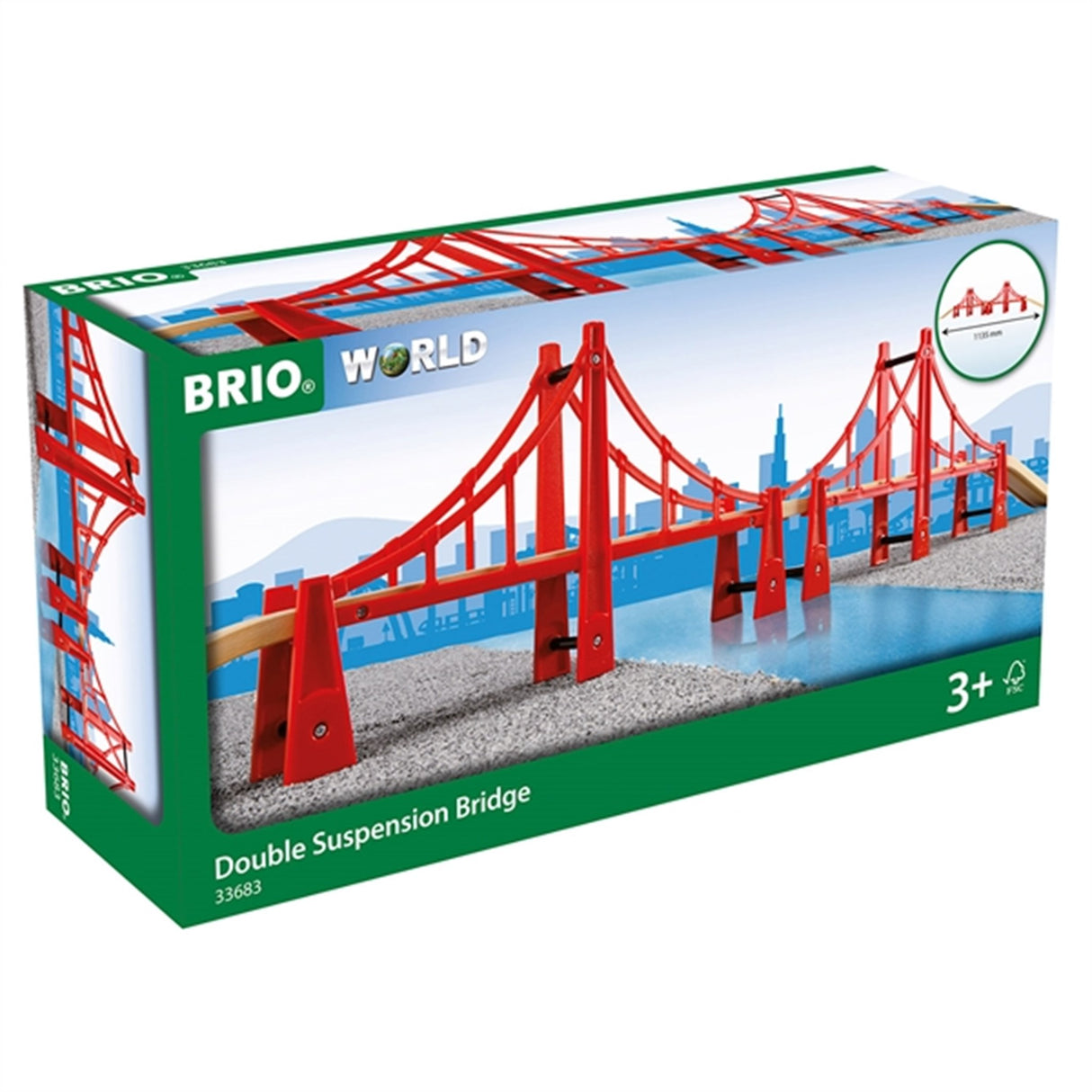 BRIO® Hængebro Lang