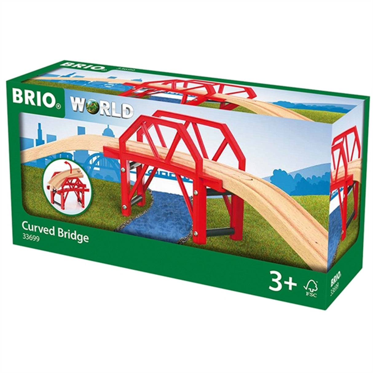 BRIO® Bro Med Opfartsskinner