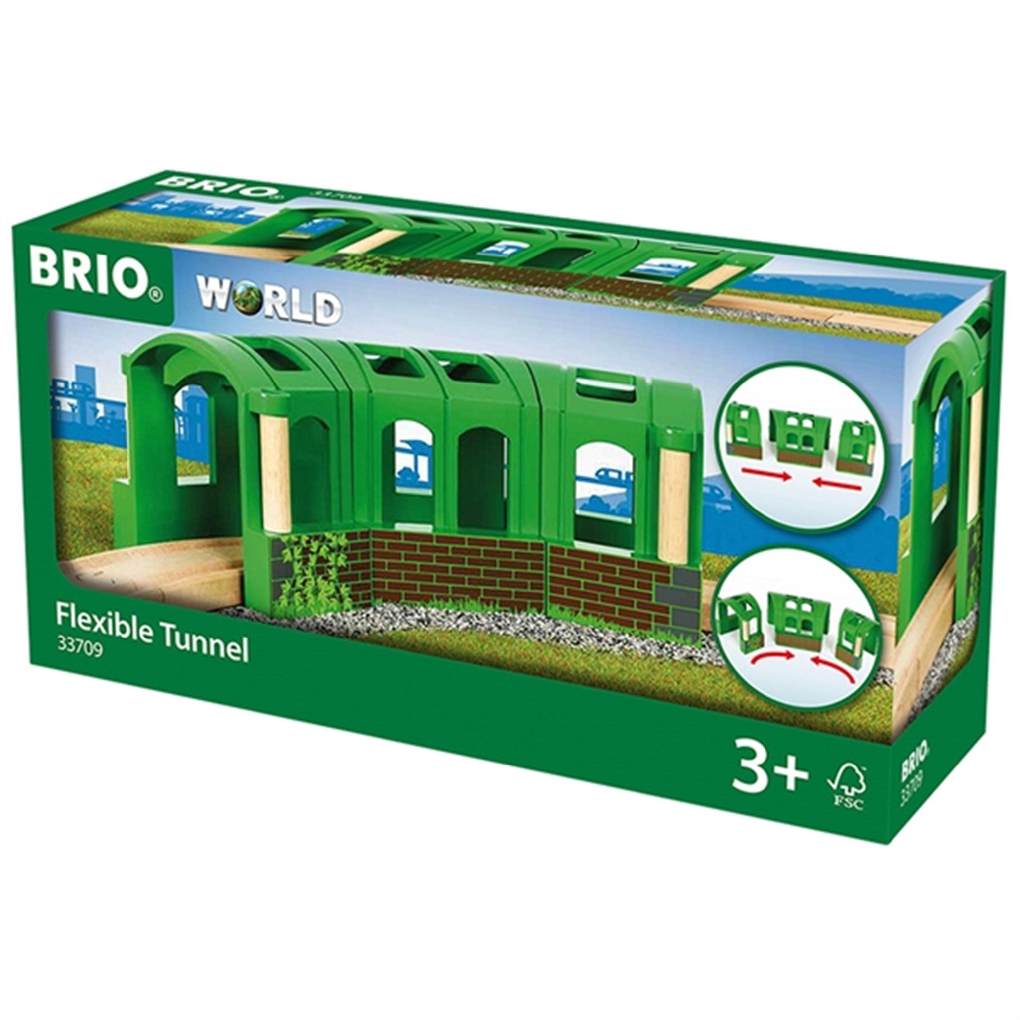 BRIO® Fleksibel Tunnel 2
