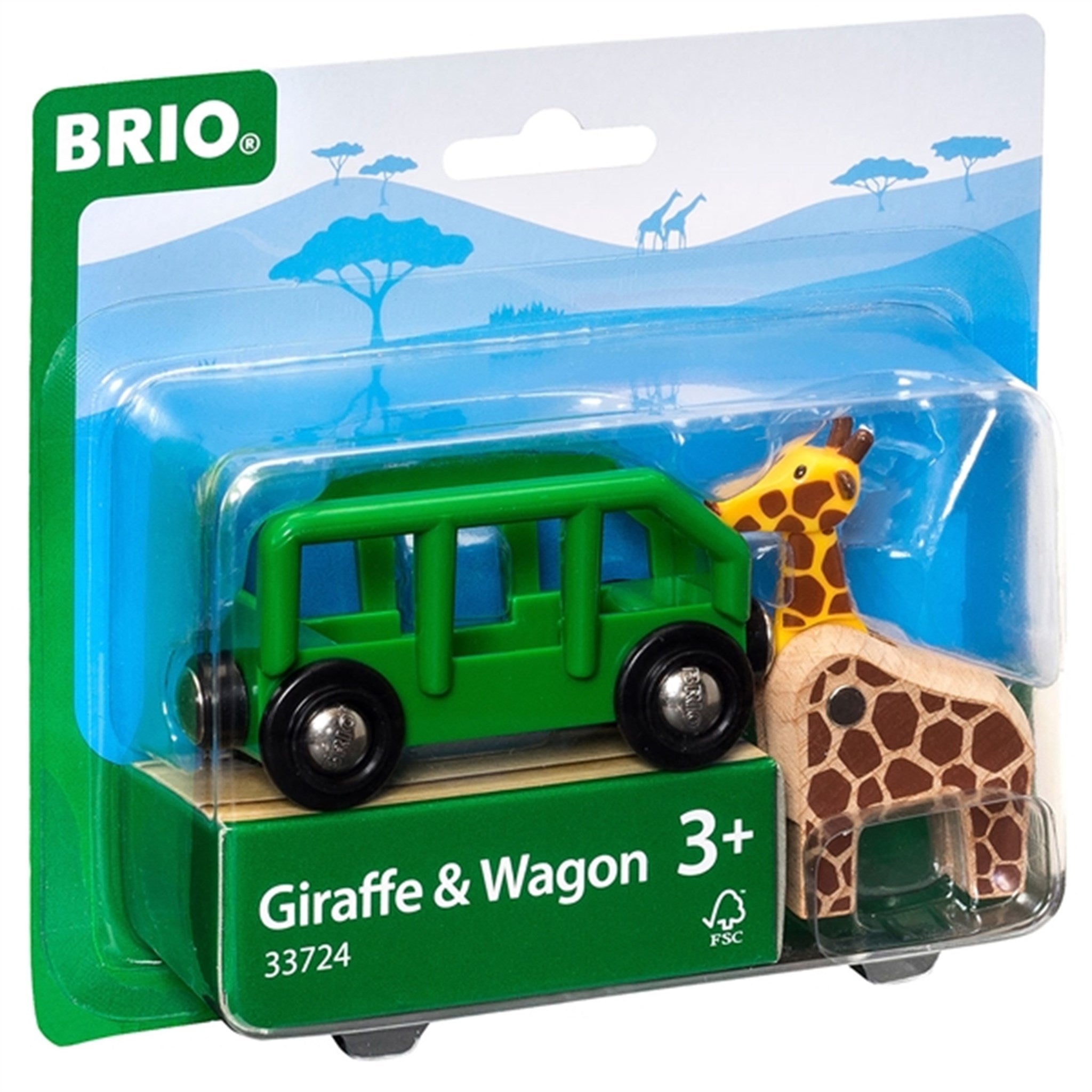 BRIO® Vogn m. Giraf 2
