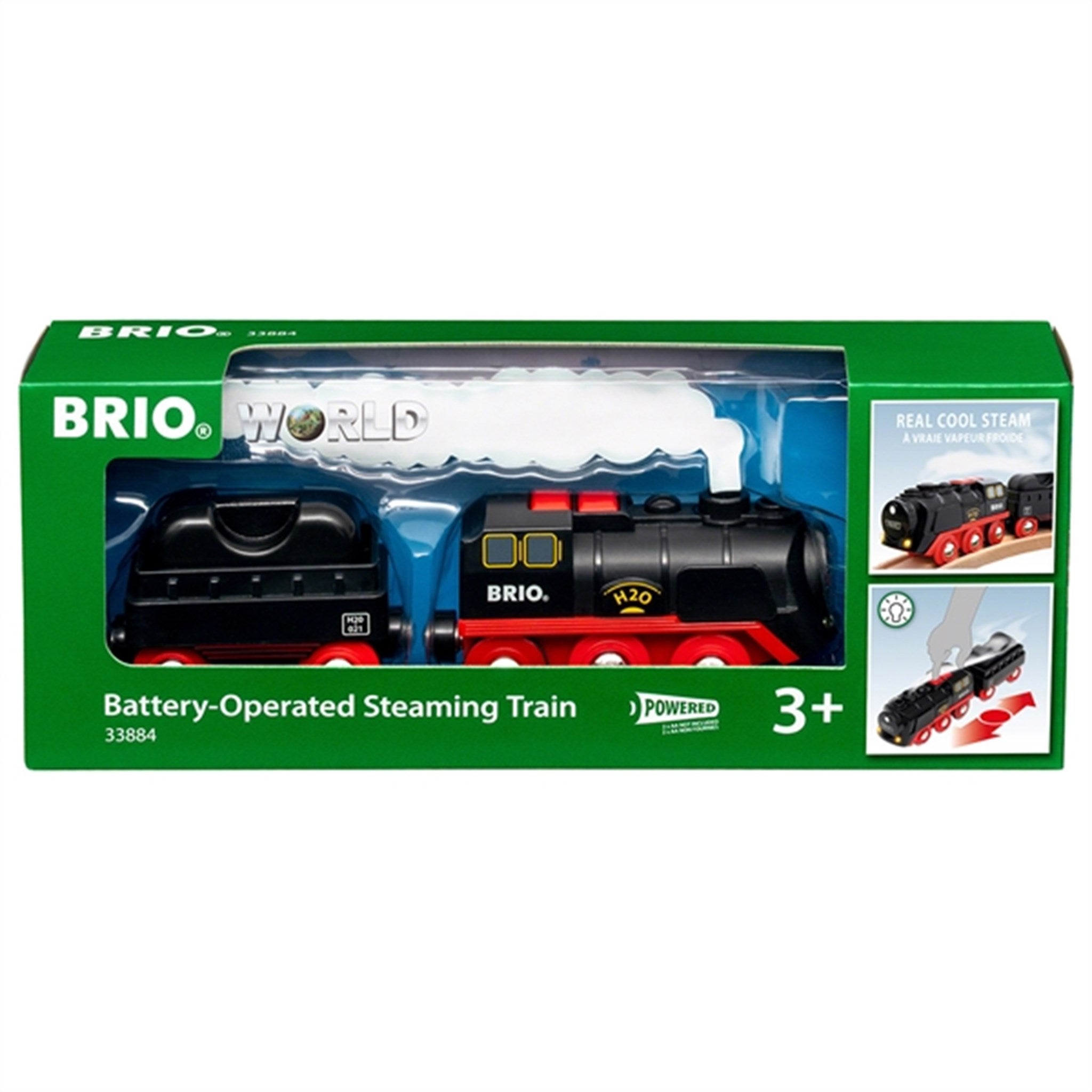 BRIO® Batteridrevet Damptog 2