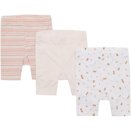 Hust & Claire Baby White Labika Shorts 3-pakning