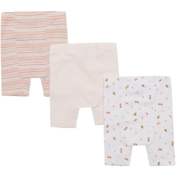 Hust & Claire Baby White Labika Shorts 3-pakning