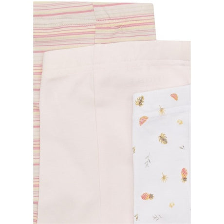 Hust & Claire Baby White Labika Shorts 3-pakning