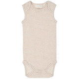 Serendipity Oat/Offwhite Baby Tank Rib Stripe