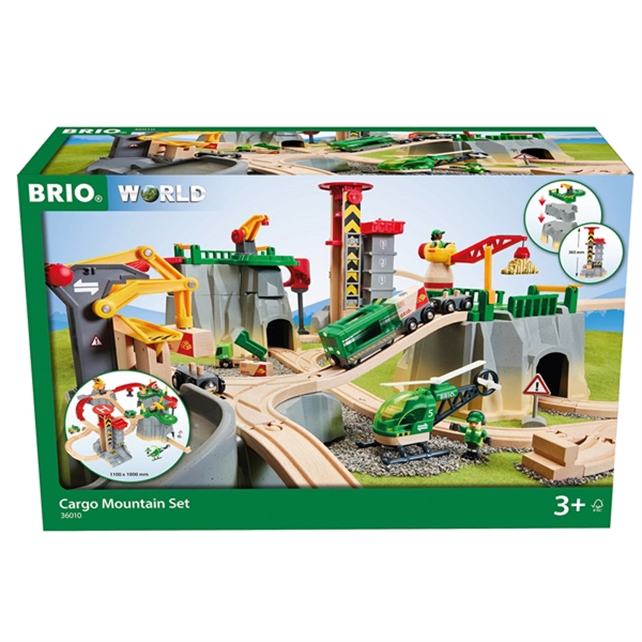 BRIO® Cargo Mountain Sett 2