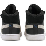 Puma joggesko Smash v2 Mid Fur Black / White