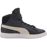 Puma joggesko Smash v2 Mid Fur Black / White