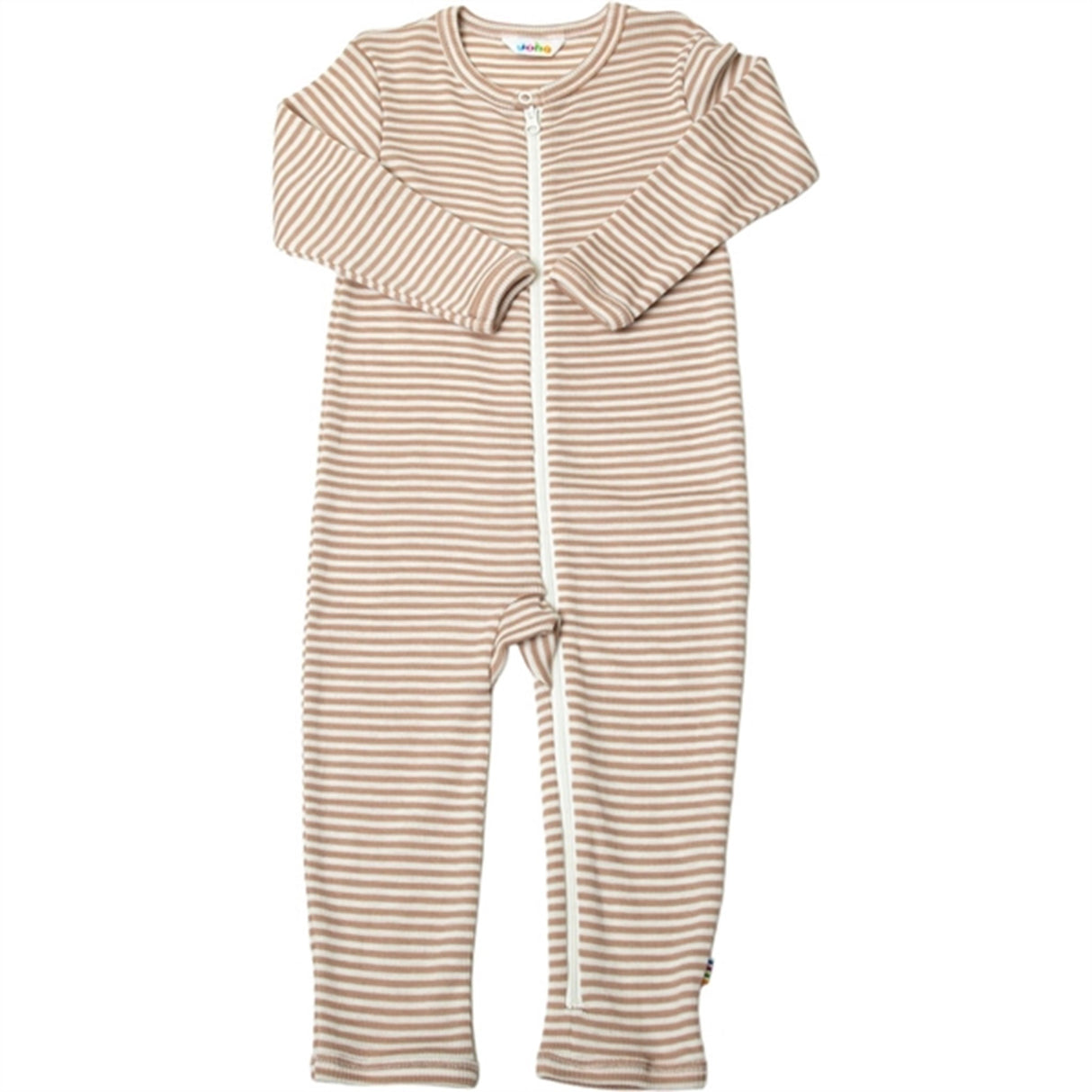 Joha Ull/Silke Light Brown Stripe Heldrakt