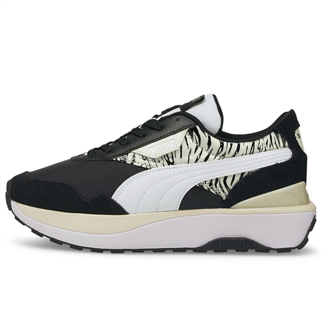 Puma Cruise Rider Roar Black Ivory Glow Sneakers 3