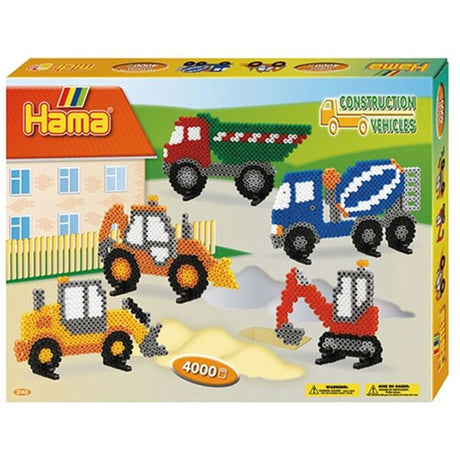 HAMA Midi Giftbox Construction Vehicles