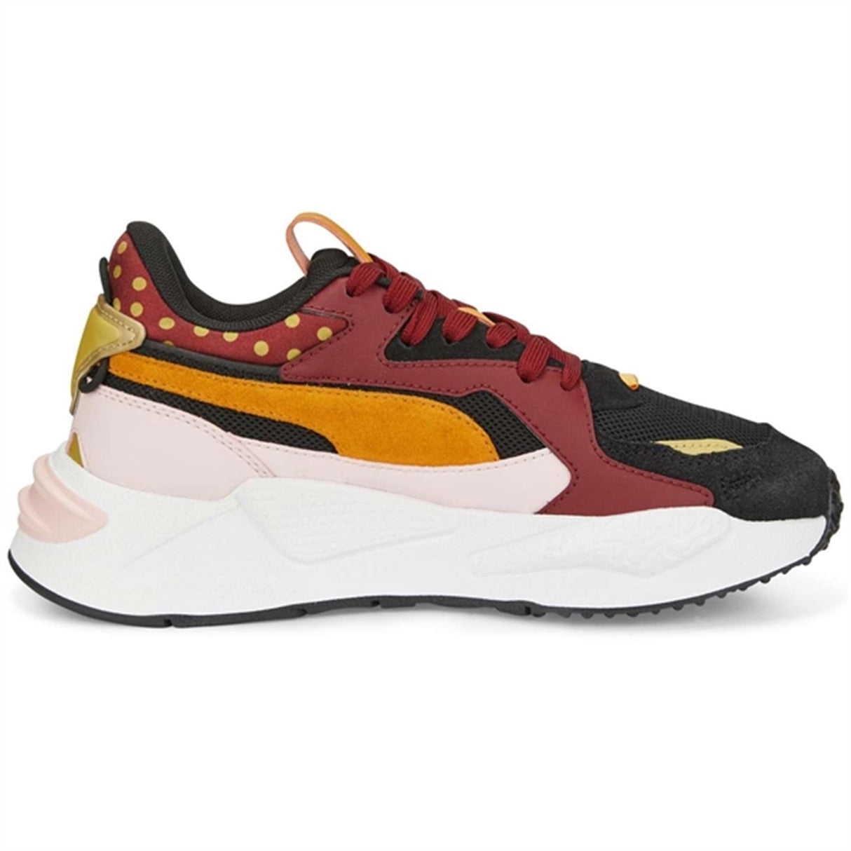 Puma RS-Z Boho Gleam Jr Black-Almond Blossom-Intense Red Sneakers 3