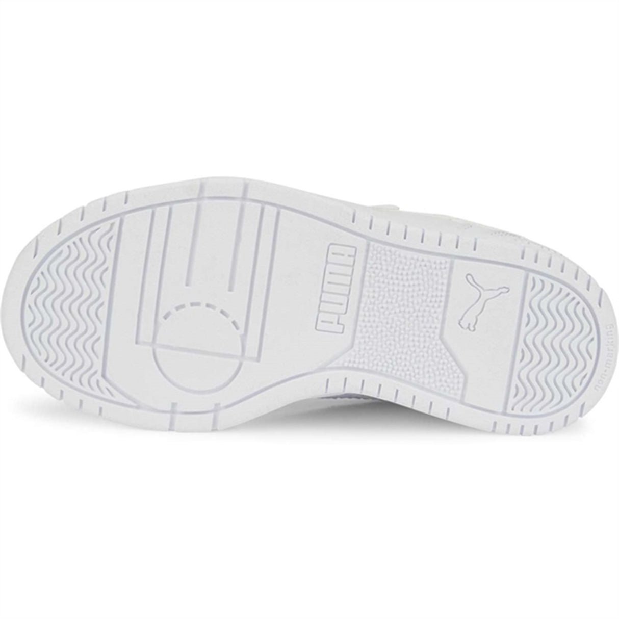 Puma RBD Game Low AC+PS White- White- Team Gold Sneakers 4