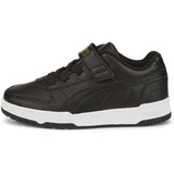 Puma RBD Game Low AC+PS Black-Black- Team Gold- White Sneakers 2