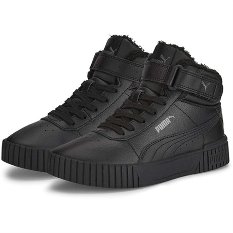 Puma Carina 2.0 Mid WTR Jr Black-Black-Dark Shadow Sneakers