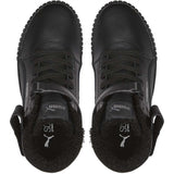 Puma Carina 2.0 Mid WTR Jr Black-Black-Dark Shadow Sneakers 4