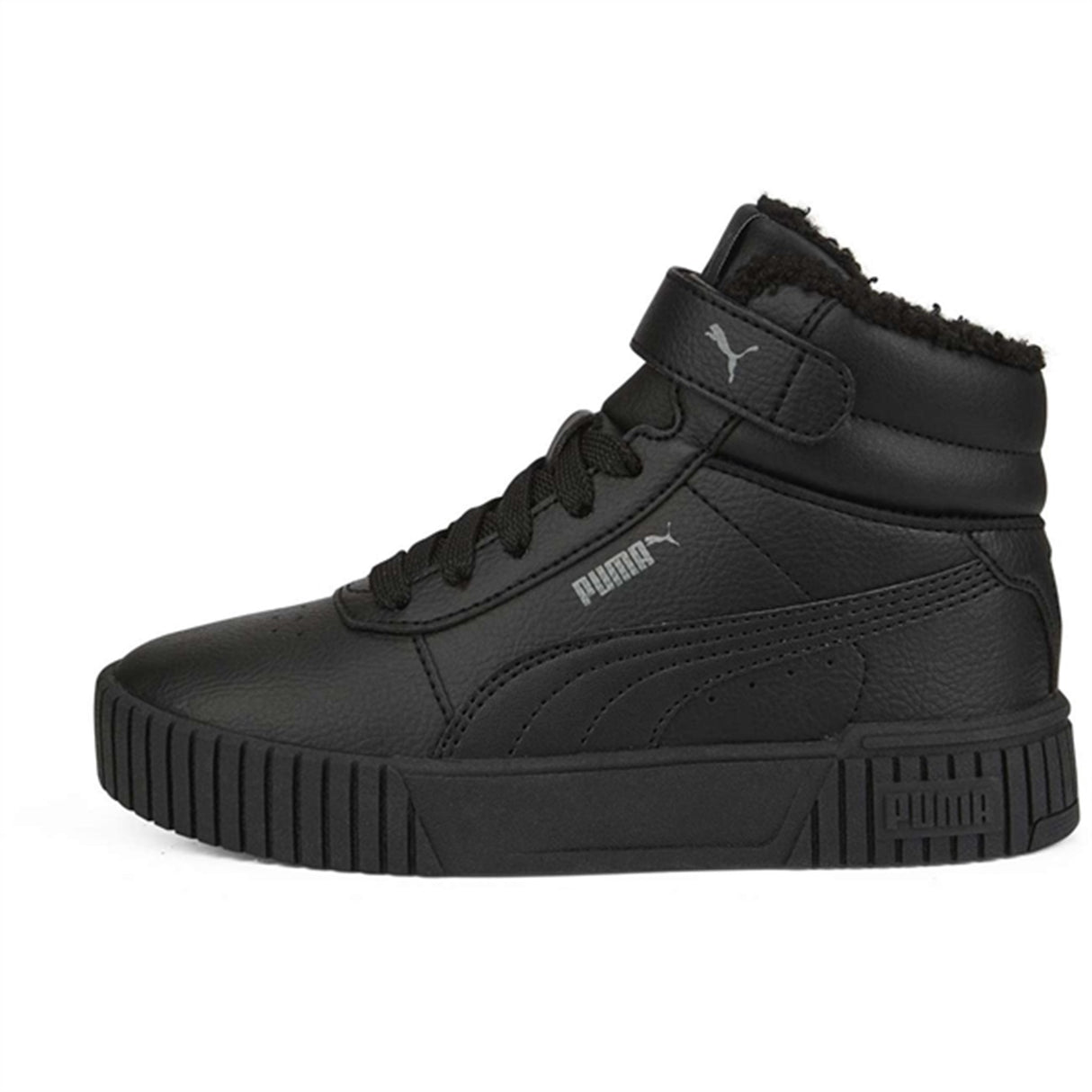 Puma Carina 2.0 Mid WTR PS Black-Black-Dark Shadow Sneakers 2