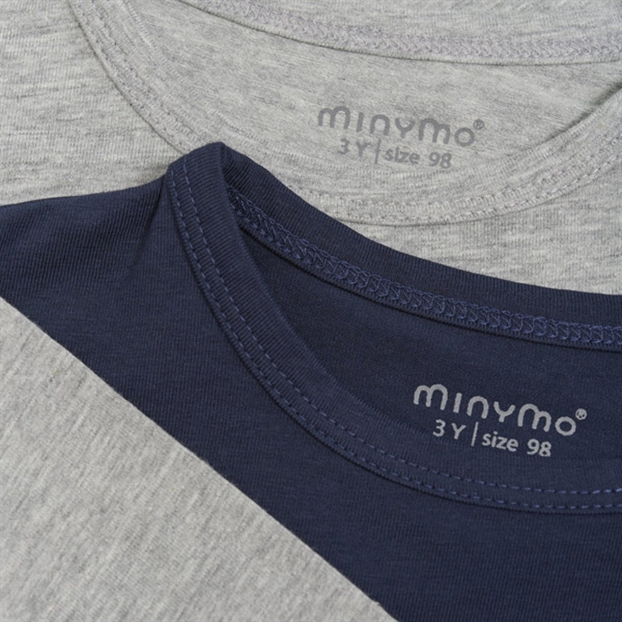 Minymo Dark Navy Bluse Basis 34 2-pak