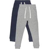 Minymo Dark Navy Sweatpants Basis 36 2-pakning NOOS