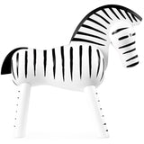 Kay Bojesen Zebra Sort/Hvid