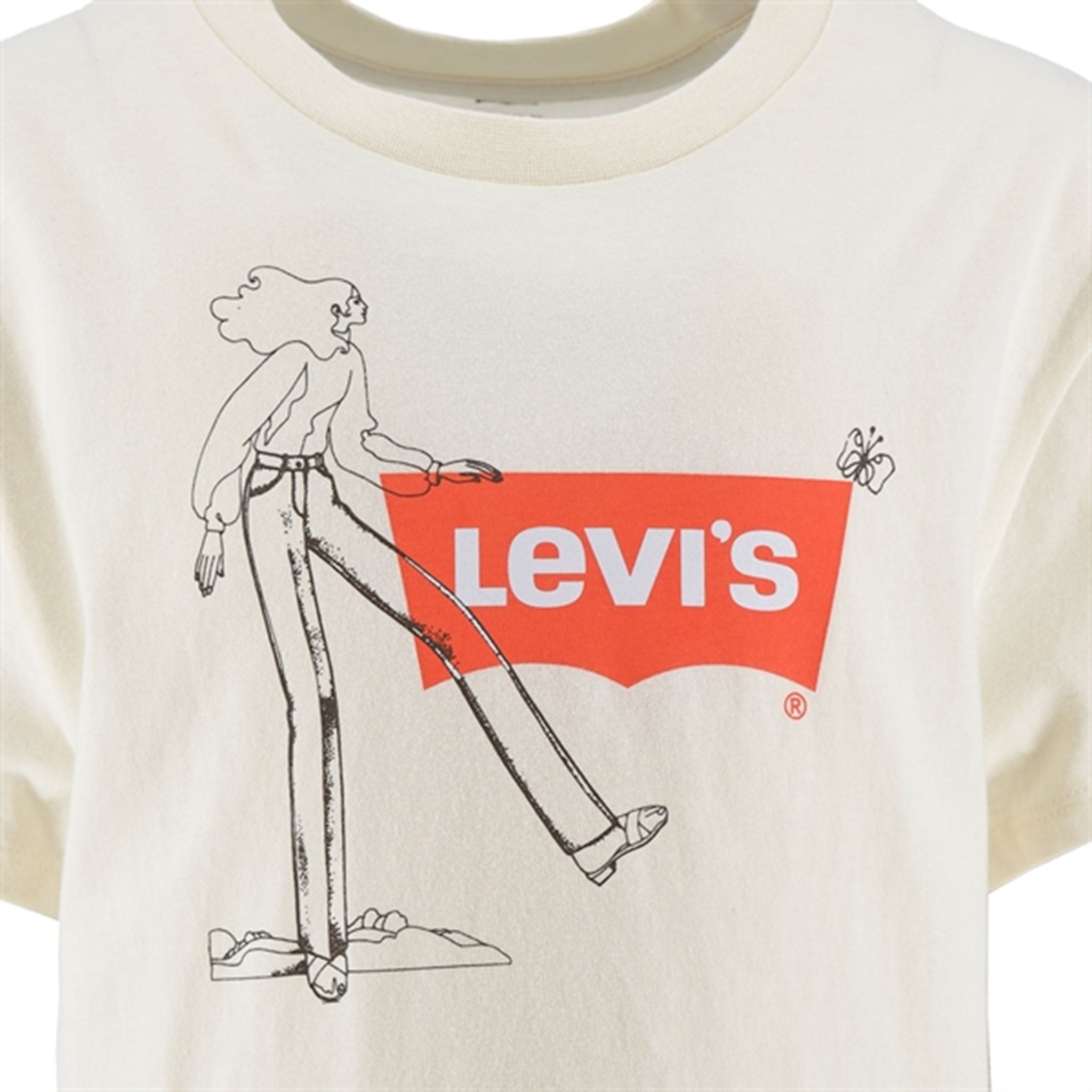 Levi's Oversized Graphic T-Shirt Antique White 2