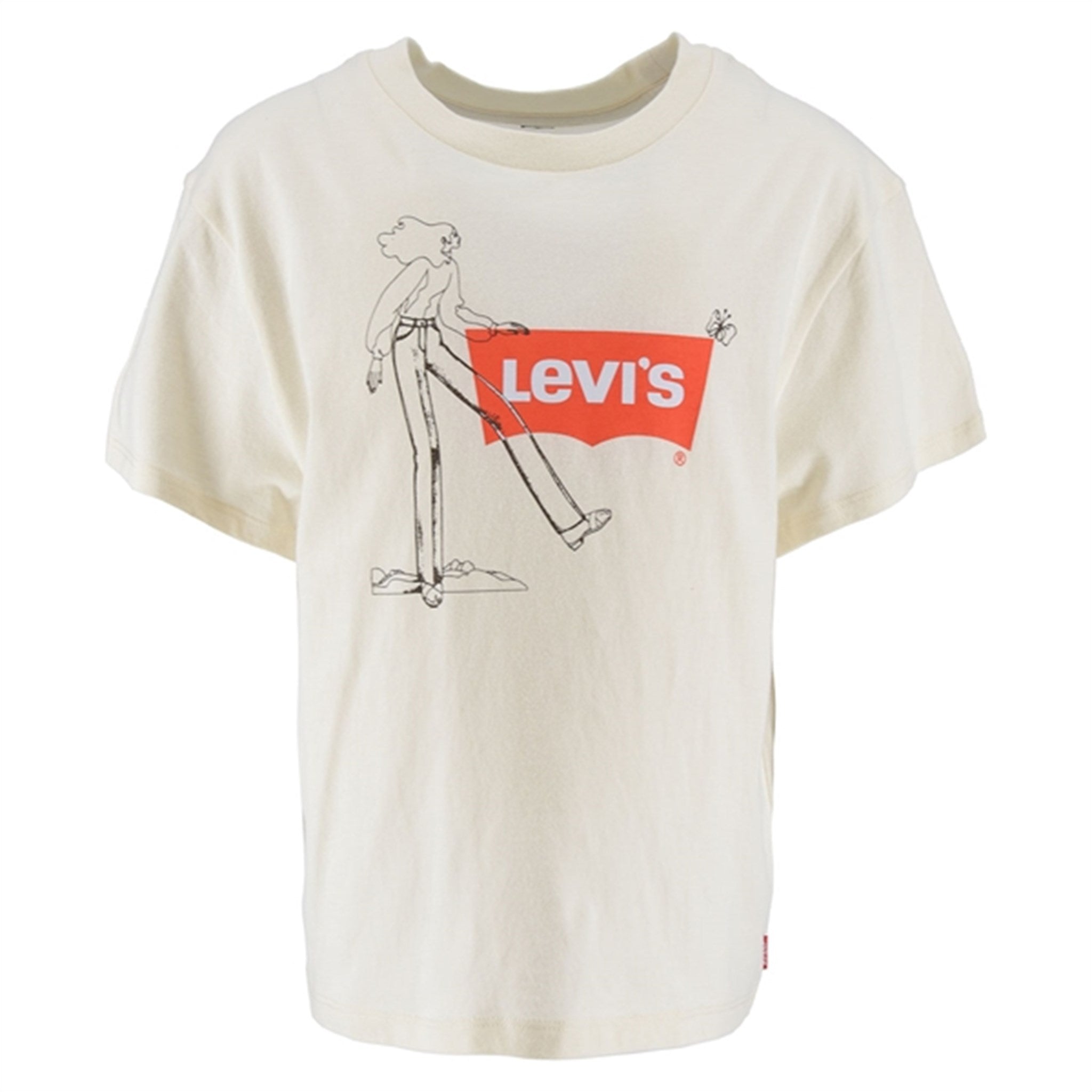 Levi's Oversized Graphic T-Shirt Antique White