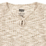 Levi's Space Dye Long Sleeve Genser Creme Brulee 2