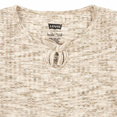 Levi's Space Dye Long Sleeve Genser Creme Brulee 2