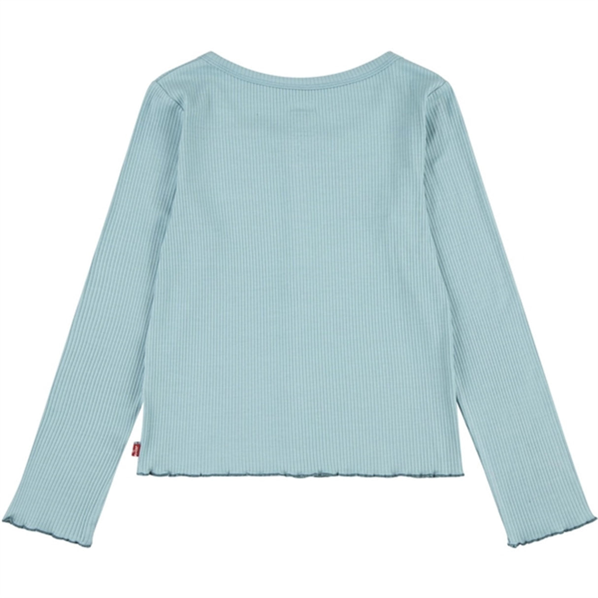 Levi's Scoop Neck Ribbed Genser Aqua Sea Blue 4