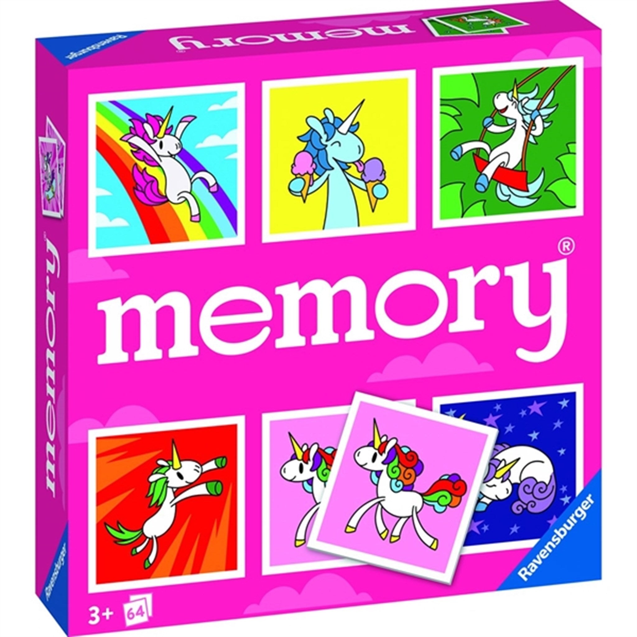 Ravensburger Unicorns Memory® Vendespil 3