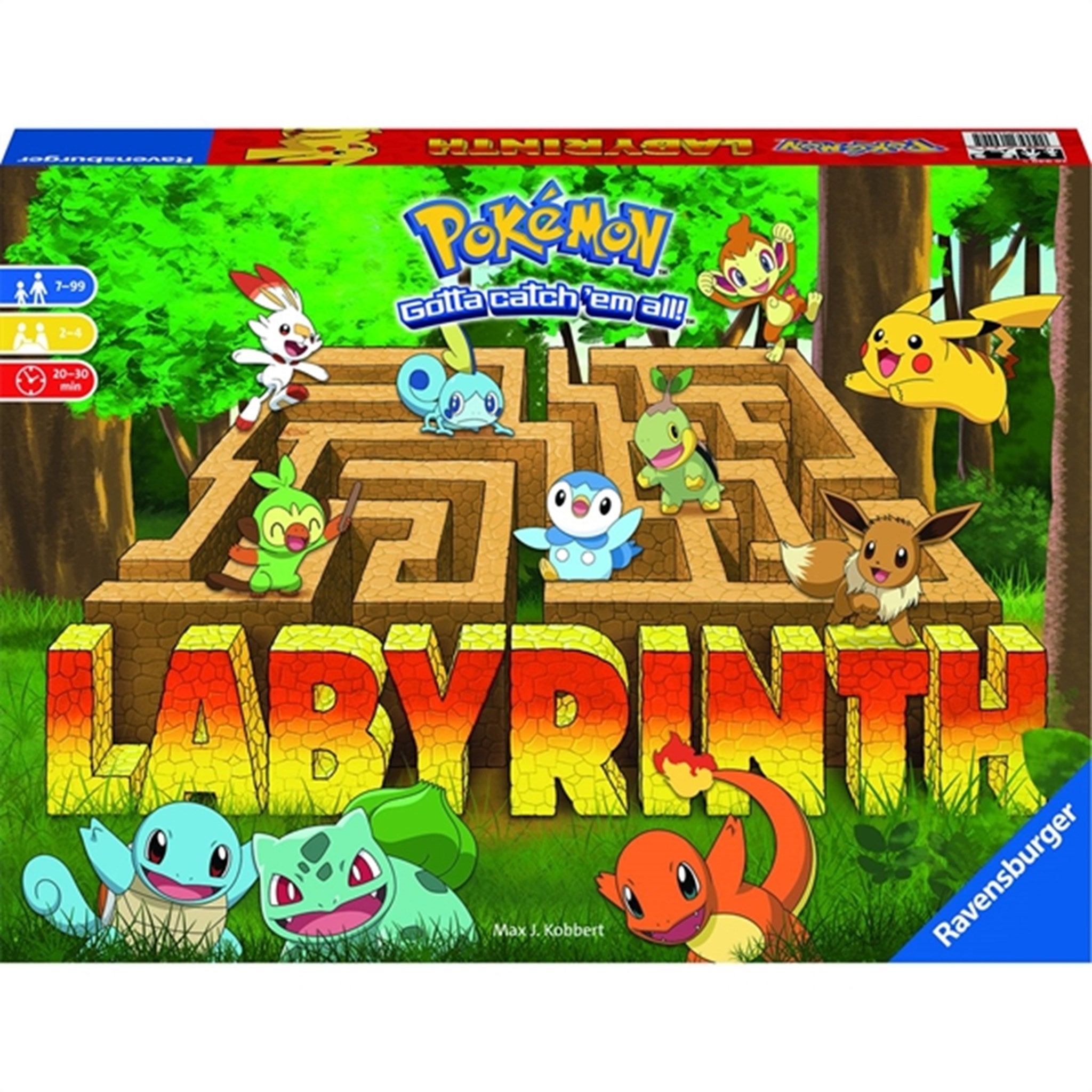 Ravensburger Pokémon Labyrint Brætspil