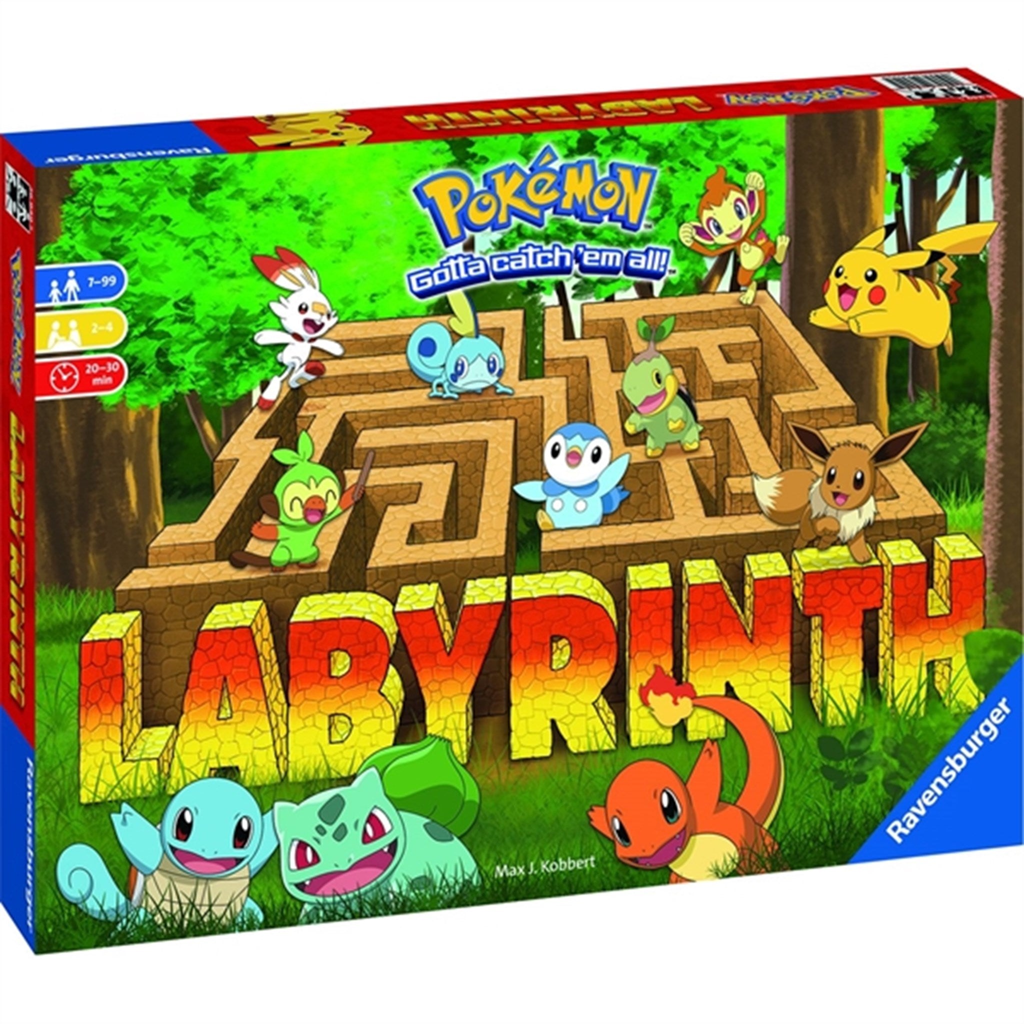 Ravensburger Pokémon Labyrint Brætspil 3