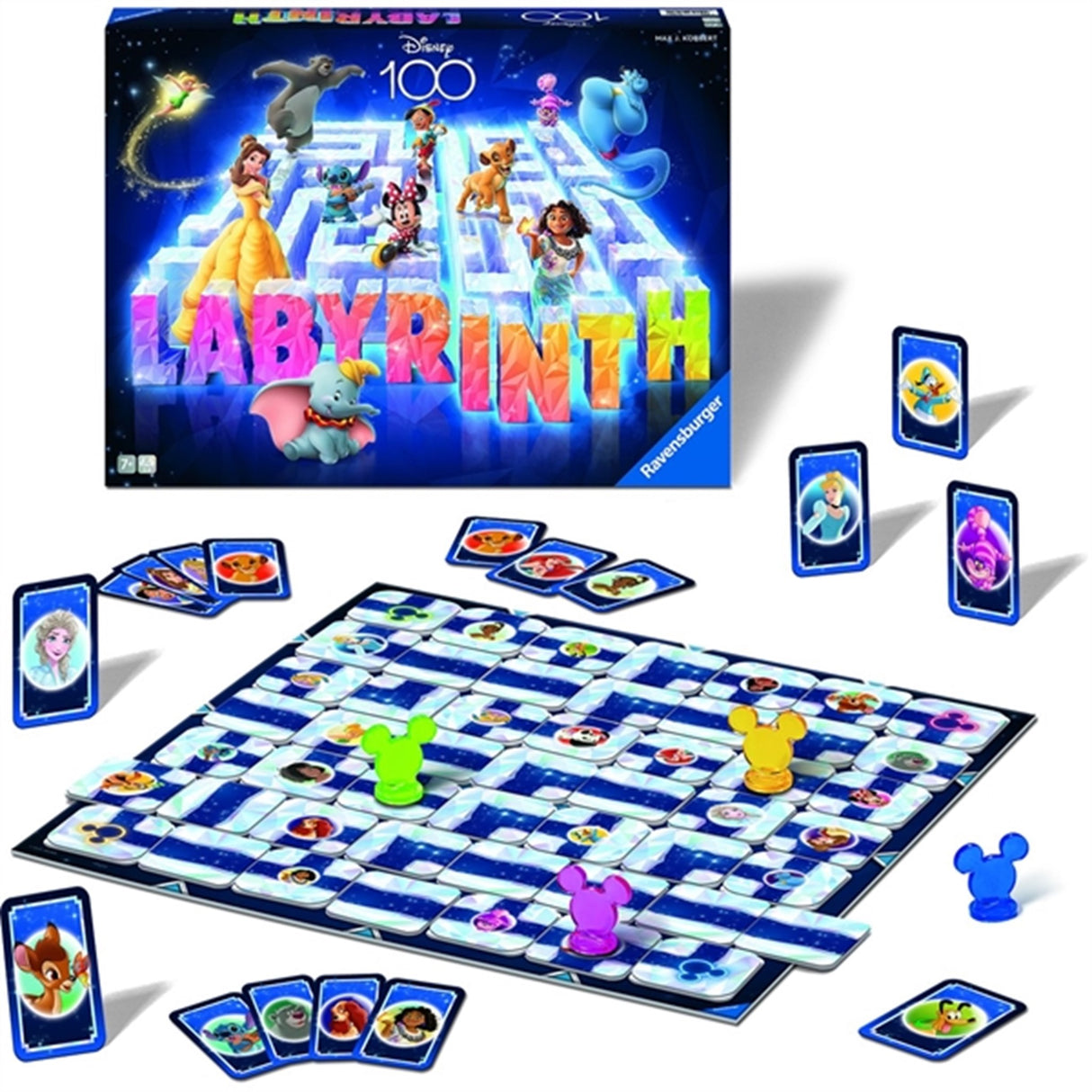 Ravensburger Disney Labyrint 100th Anniversary Brætspil 2