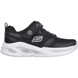 Skechers Boys Skechers Meteor-Lights Sneakers Black Grey