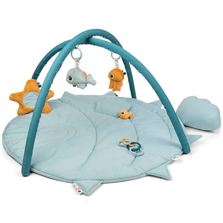 Done by Deer Activity Play Mat Sea Friends Blue