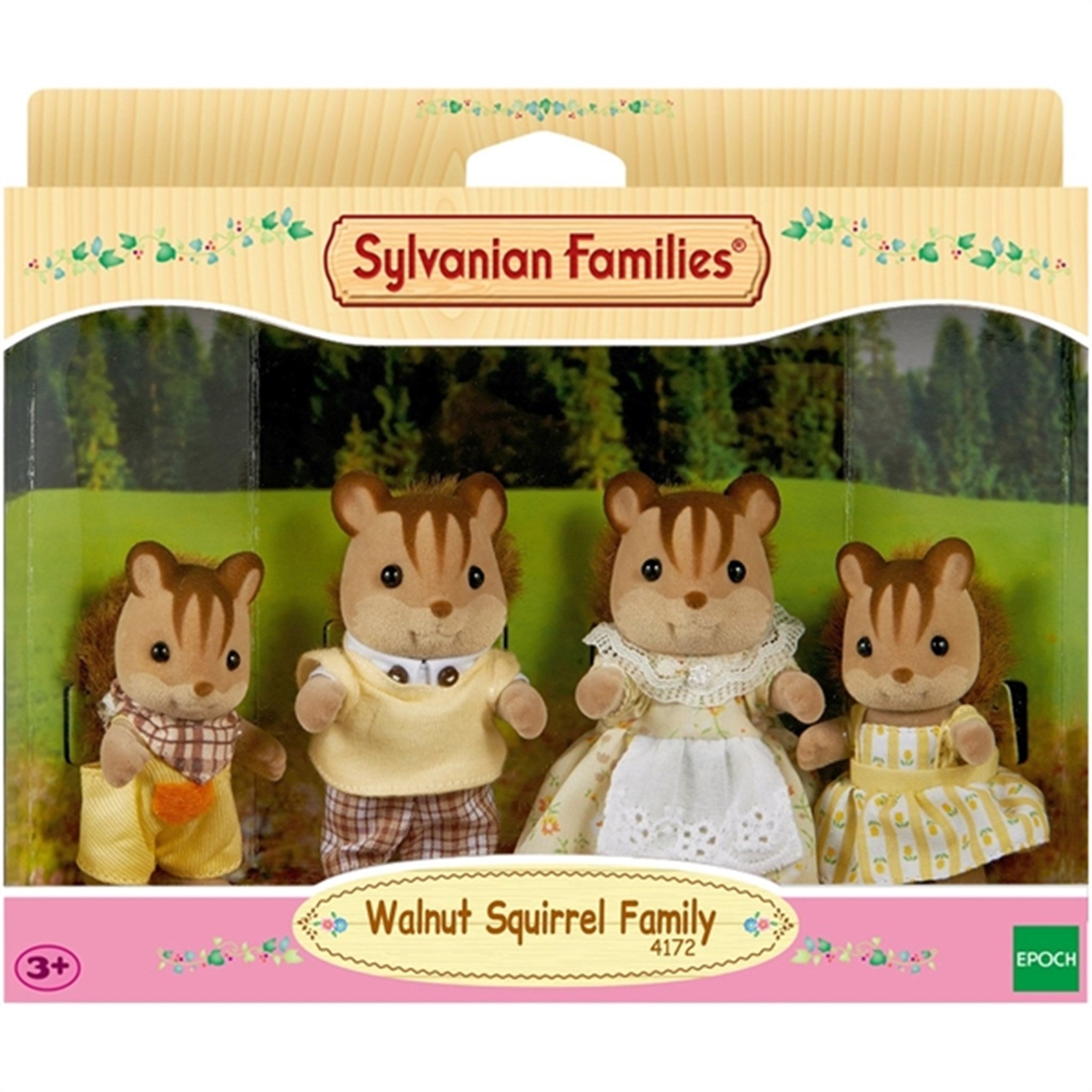 Sylvanian Families® Walnut Squirrel-Familien