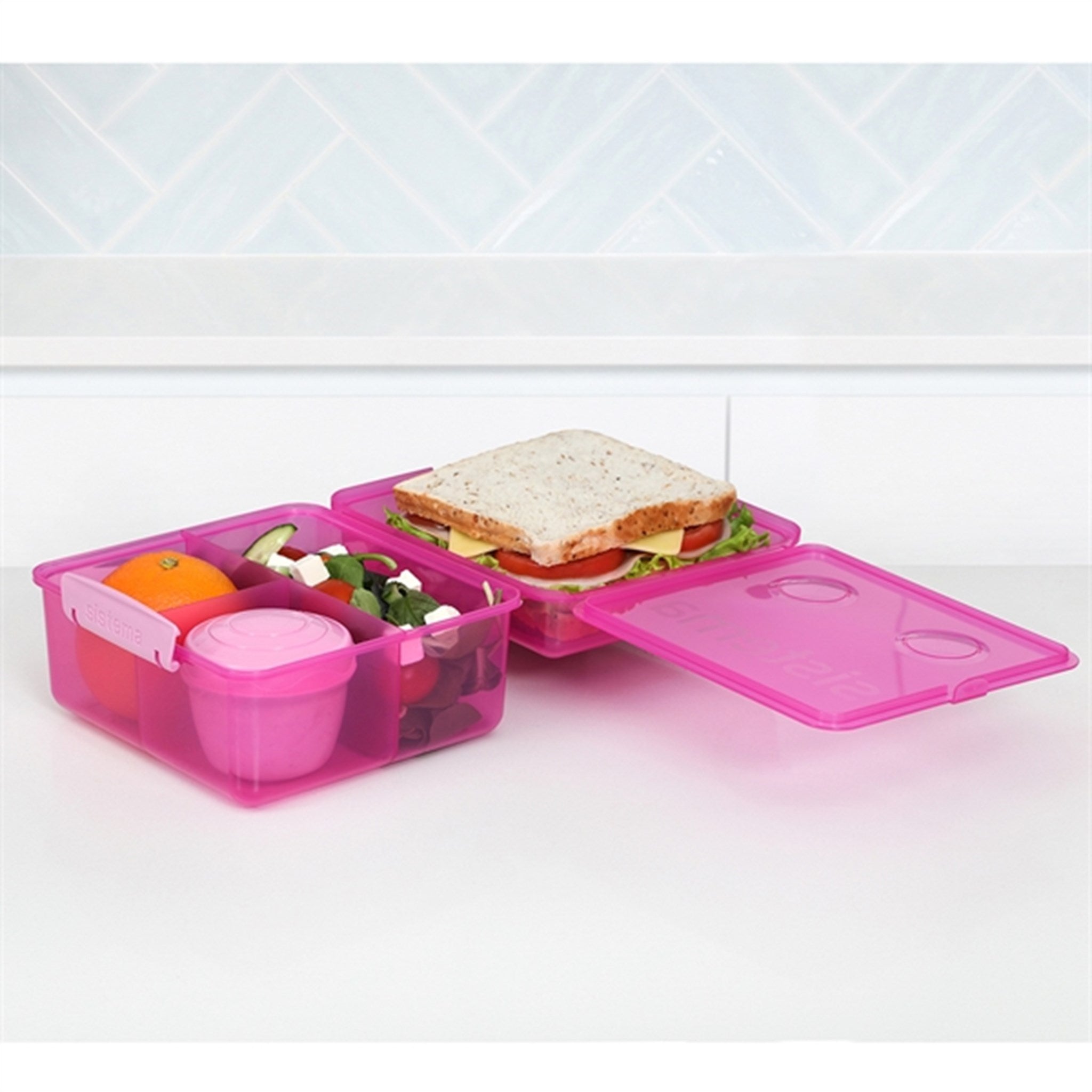 Sistema Lunch Cube Max Matboks 2,0 L Pink 3