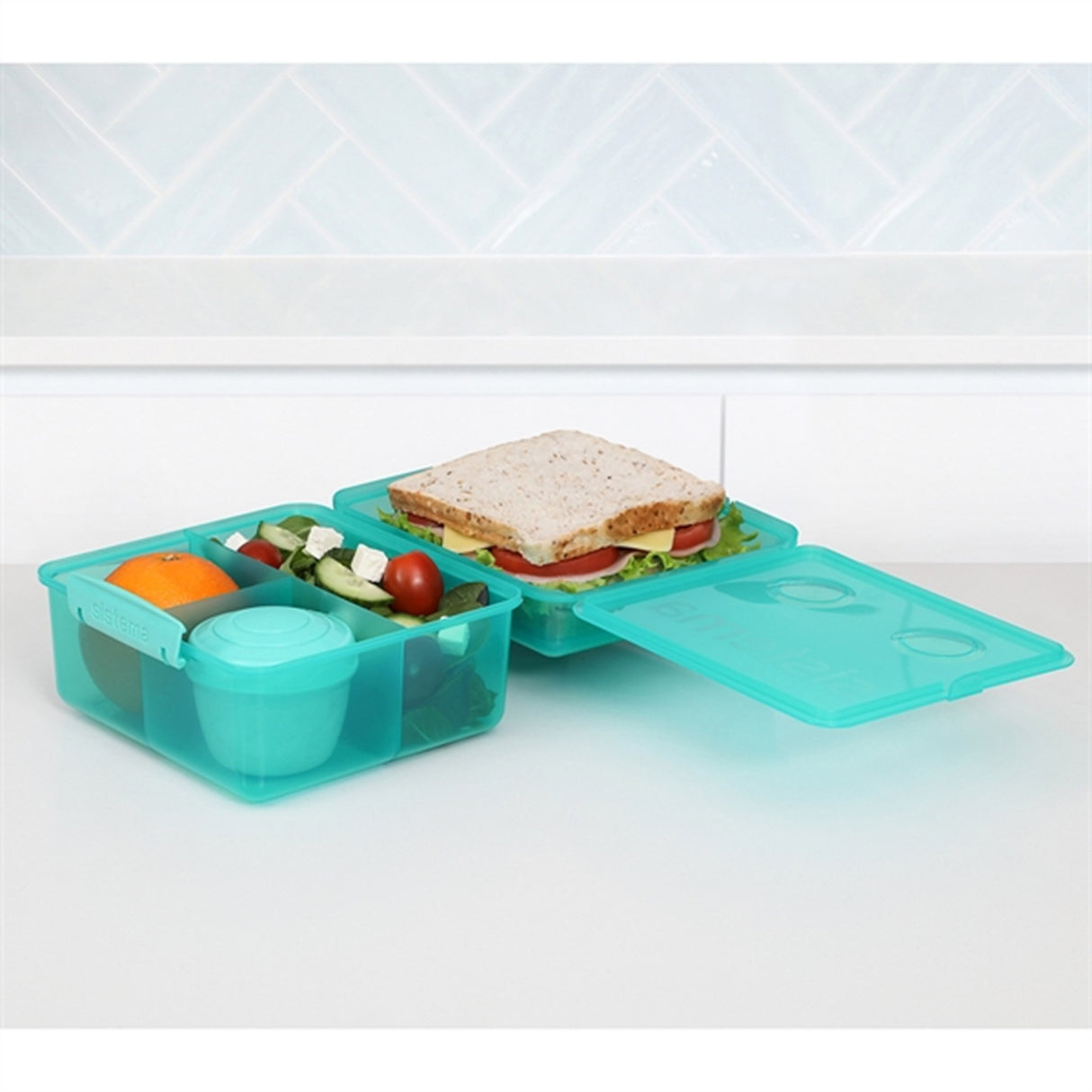 Sistema Lunch Cube Max Matboks 2,0 L Teal