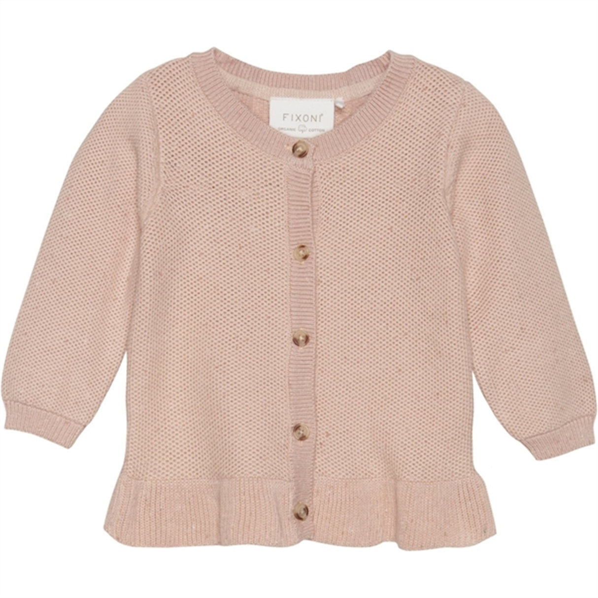 FIXONI Cameo Rose Strikk Cardigan