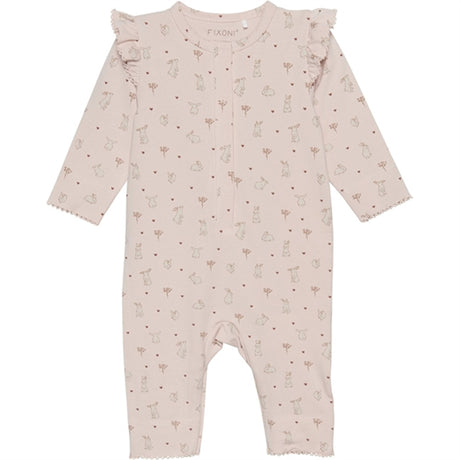 FIXONI Cameo Rose Romper LS