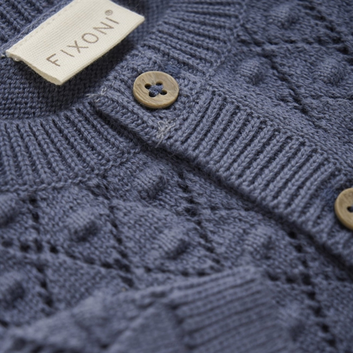 FIXONI Grisaille Strikk Cardigan