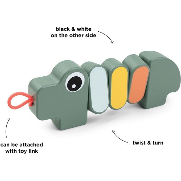 Done by Deer Tvist & Drej Leketøy Croco Grøn