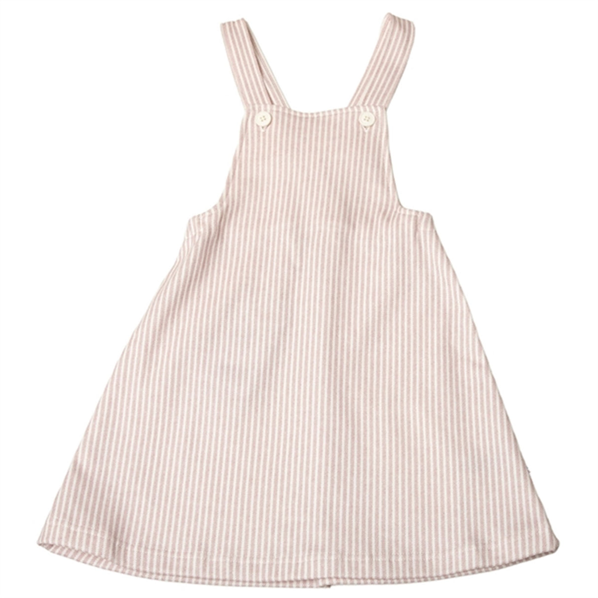 Joha White AOP Pinafore Kjole