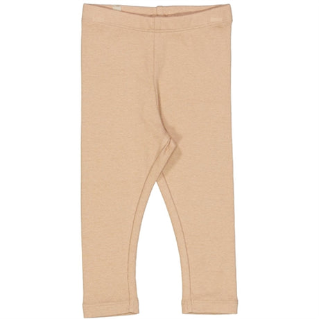 Wheat Affogato Rib Leggings