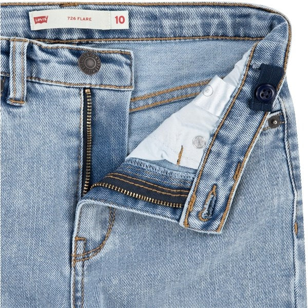 Levi's 726 High Rise Flare Jeans Be Cool Without Destruction 3