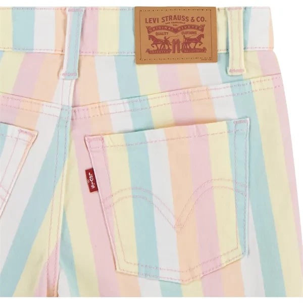 Levi's Printed Fray Hem Gf Shorts Pear Sorbet 4