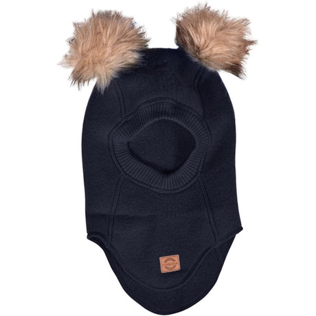 Mikk-Line Ull Elefantlue med Pom Pom Blue Nights