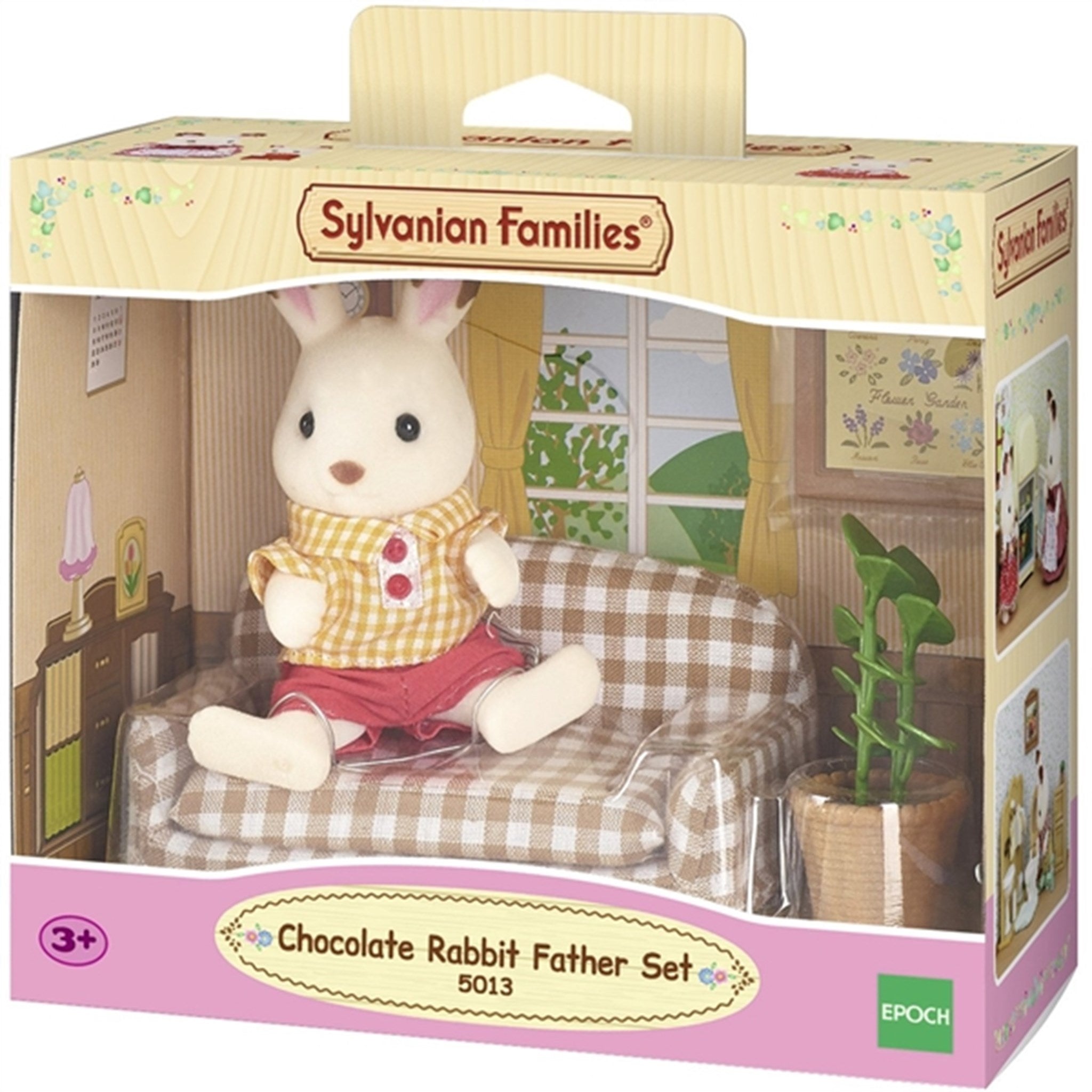 Sylvanian Families® Sett Med Far Chocolate Bunny (Sofa)